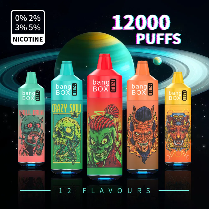 Puff Bang Box - Bang Box Lumière RVB de 12 000 bouffées jetable X428637