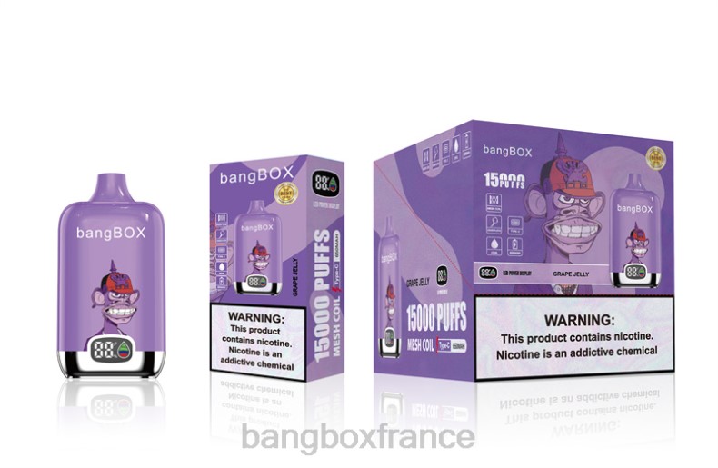 Puff Vape Bang Box - Bang Box 15000 bouffées gelée de raisin X428649