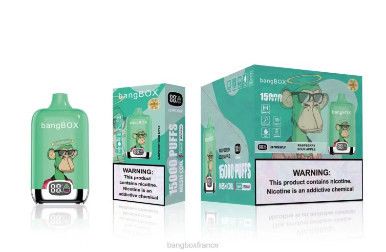 Vape Bang Box Prix - Bang Box 15000 bouffées pomme aigre-framboise X428642