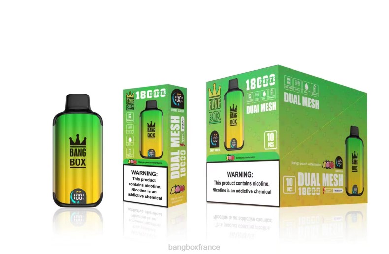 Bang Box Avis - Bang Box 18000 bouffées mangue pêche pastèque X428689