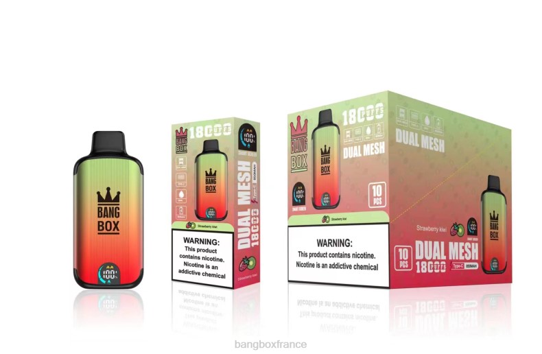 Puff Bang Box Avis - Bang Box 18000 bouffées fraise-kiwi X428692