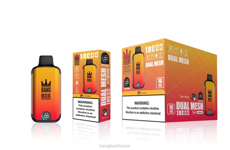 Puff Vape Bang Box - Bang Box 18000 bouffées sang de tigre X428694