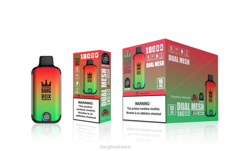 Vape Bang Box Avis - Bang Box 18000 bouffées pastèque fraise X428688