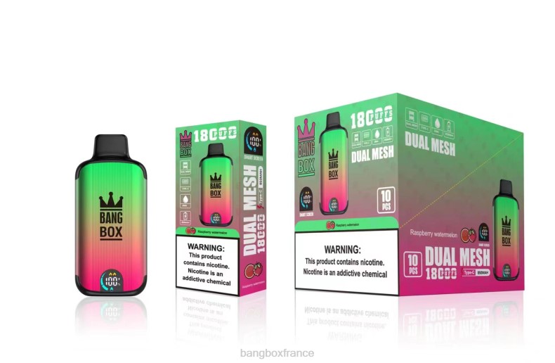 Vape Bang Box Avis - Bang Box 18000 bouffées pastèque framboise X428697