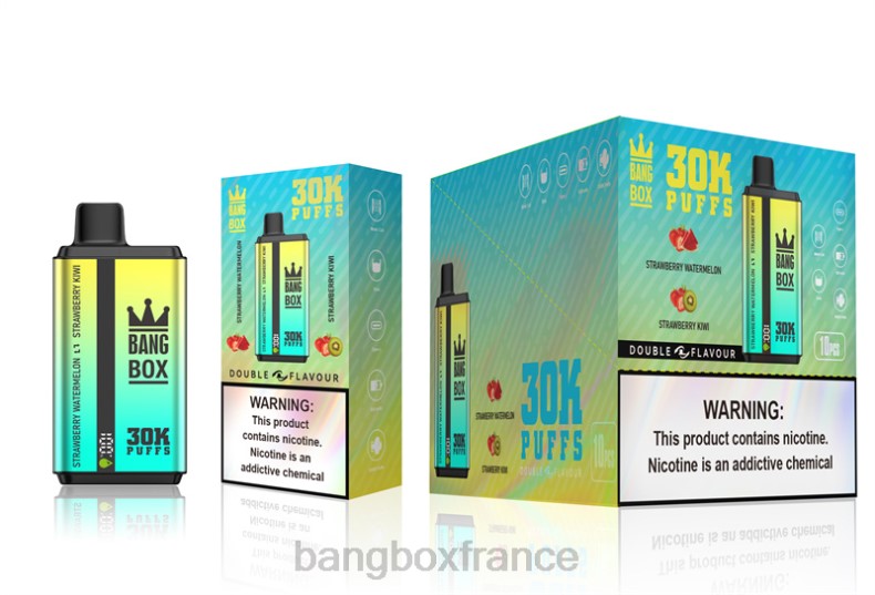 Puff Bang Box - Bang Box 30 000 bouffées double saveurs fraise pastèque & fraise kiwi X428664