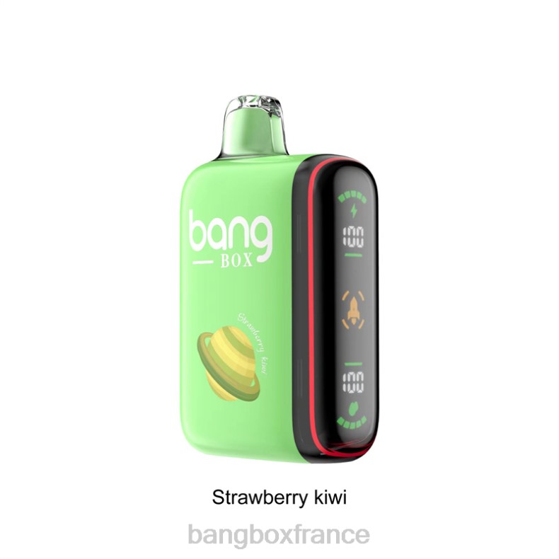 Bang Box France - Bang Box Affichage de puissance intelligent de 9 000 à 18 000 bouffées fraise-kiwi X428627