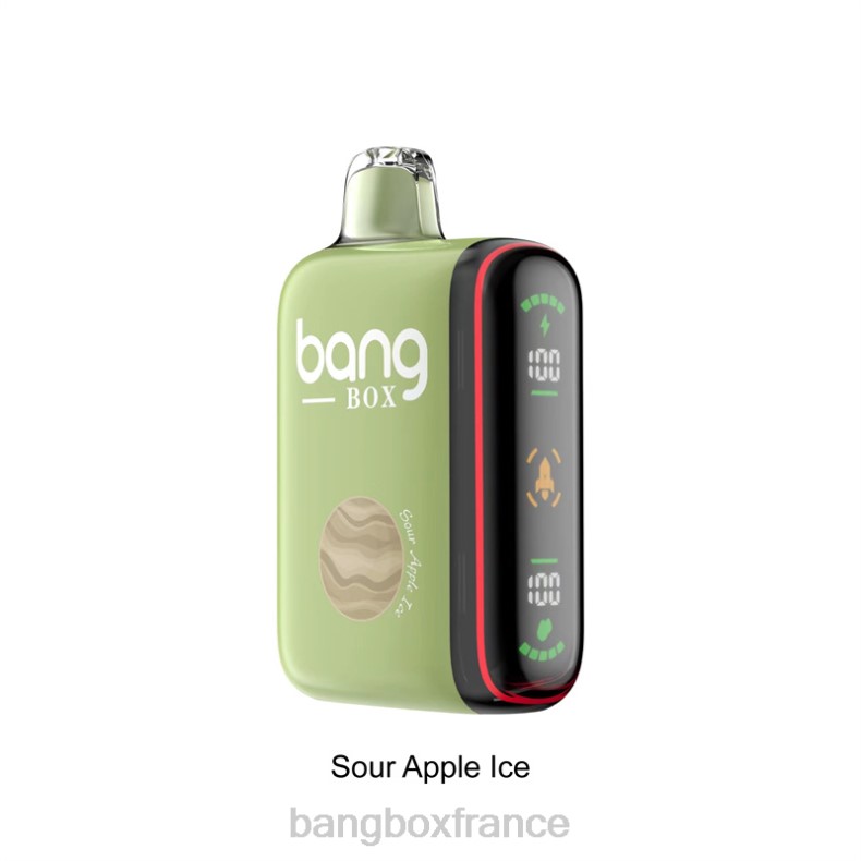 Puff Bang Box - Bang Box Affichage de puissance intelligent de 9 000 à 18 000 bouffées glace à la pomme aigre X428628