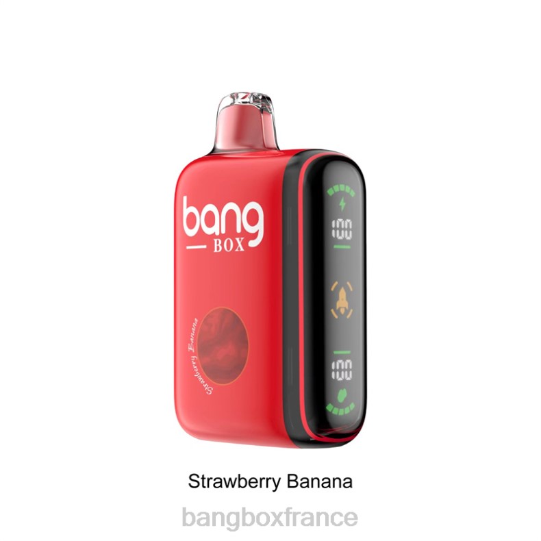 Vape Bang Box Avis - Bang Box Affichage de puissance intelligent de 9 000 à 18 000 bouffées banane fraise X428625