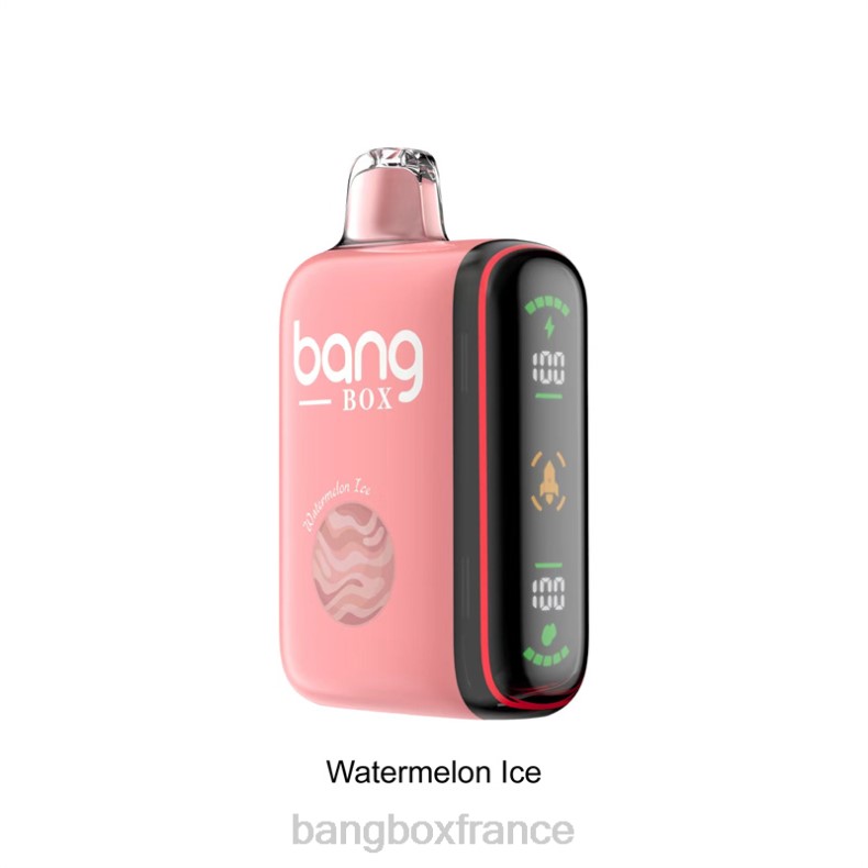 Vape Bang Box Avis - Bang Box Affichage de puissance intelligent de 9 000 à 18 000 bouffées glace à la pastèque X428634