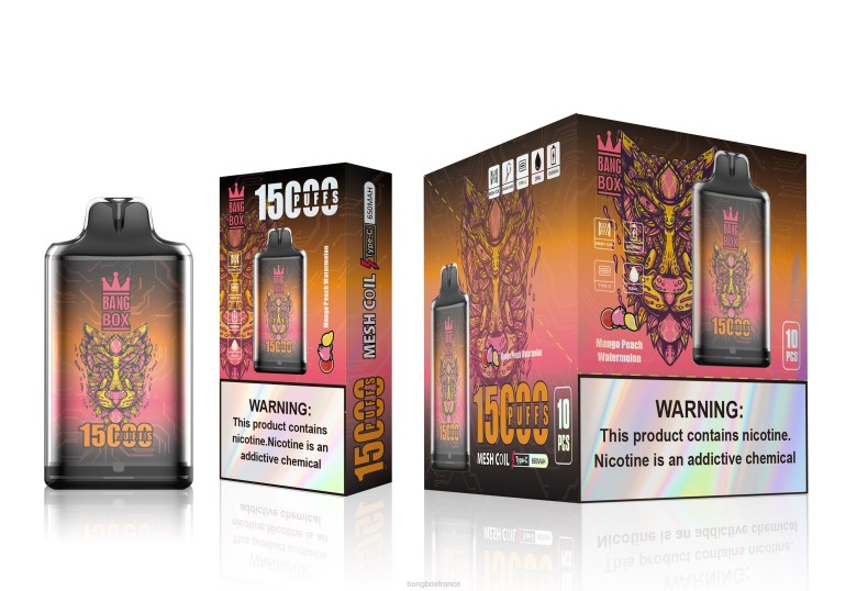 Bang Box Avis - Bang Box s1-15000 bouffées mangue pêche pastèque X4286107