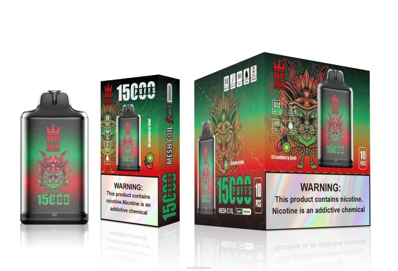 Puff Bang Box - Bang Box s1-15000 bouffées fraise-kiwi X4286100