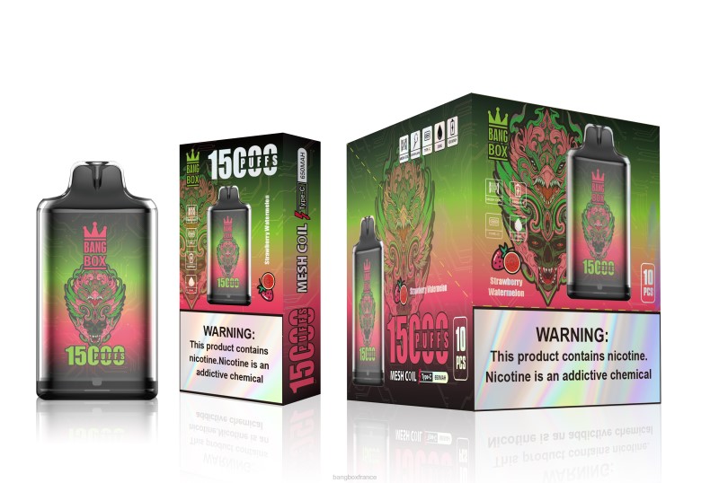 Puff Vape Bang Box - Bang Box s1-15000 bouffées pastèque fraise X4286103