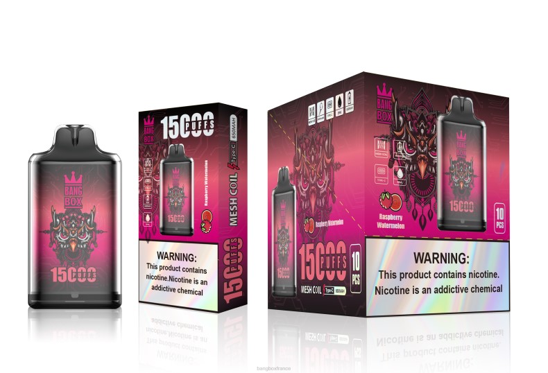 Vape Bang Box Prix - Bang Box s1-15000 bouffées pastèque framboise X4286105